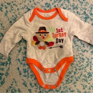 Baby essentials my first thanksgiving onesie